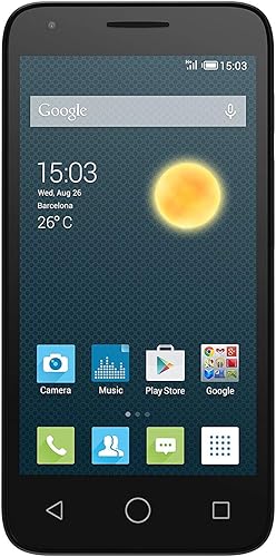Acatel OneTouch Pixi 3 5  Android Smart Phone 4009X -Nero
