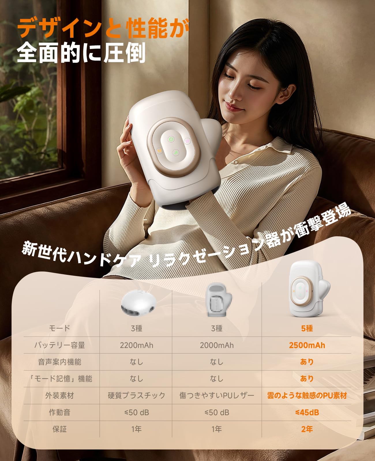 Amazon | ハンドケア リラクゼーション器【業界初！プロの手もみ&日本