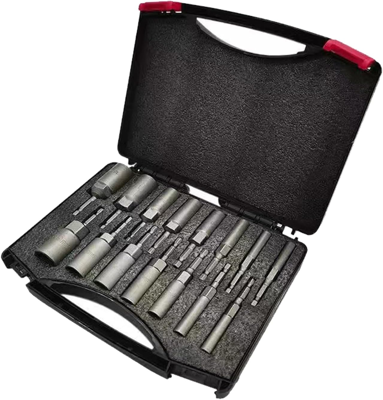 1 / 4inch Nut Driver Set Extension Socket Drill Bit Holder Quick Changing Power Nut Driver Bit Set Hexagonal Shank Tool