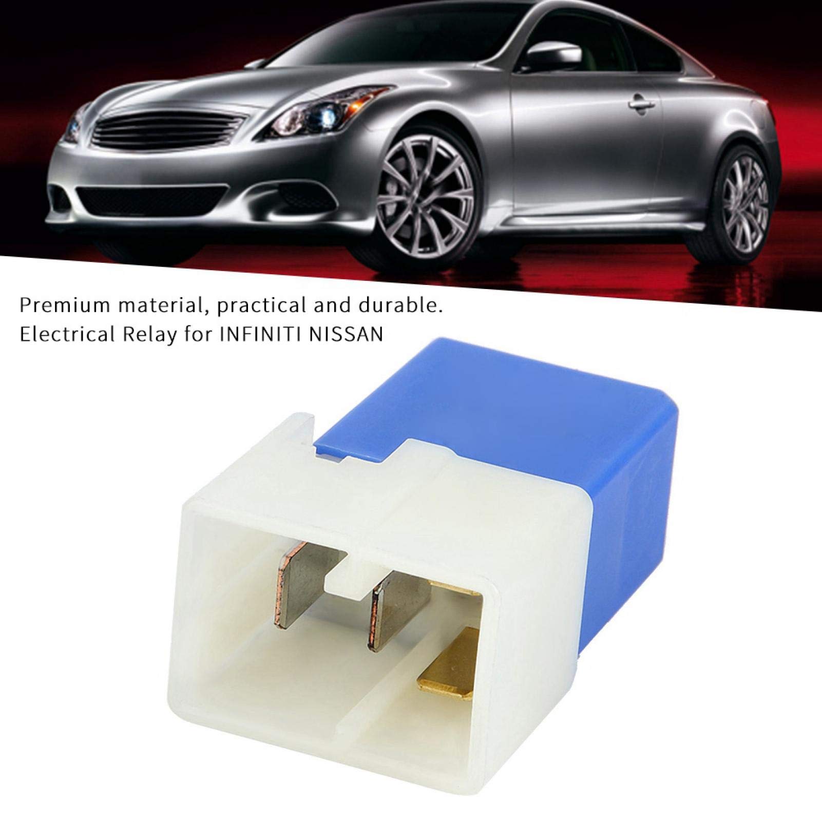 Relè elettrico, 4 pin relè clacson sostituzione sensore relè auto adatto per Titan Versa Xterra G37 25230-79917 2523079917 2523079915