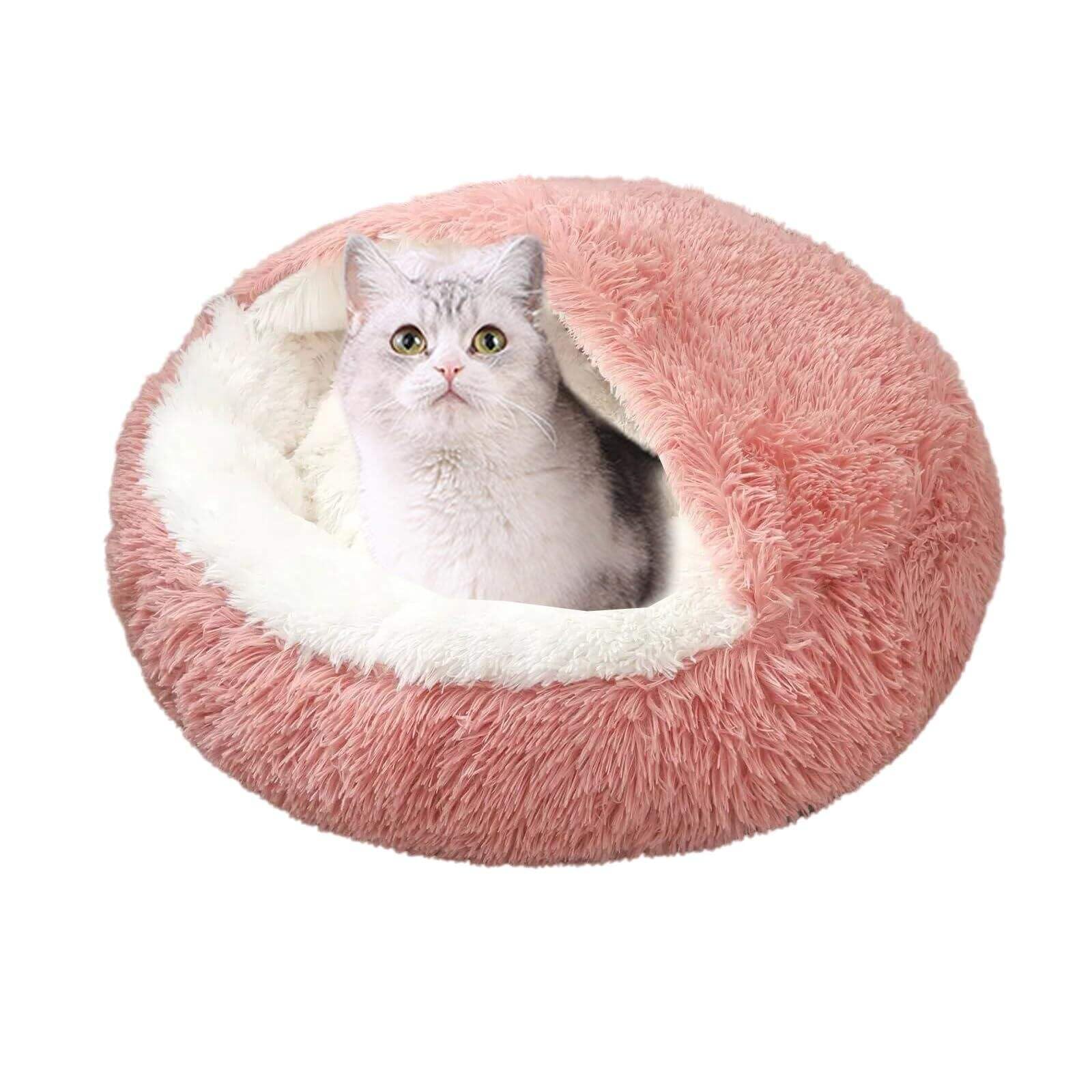 猫用 犬用 小型犬 保温 暖かい 半閉鎖型 貝殻型 丸型 | DICOCO