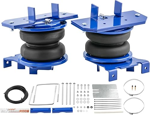 maXpeedingrods Kit de bolsas de suspensión neumática trasera de 7500 libras para Dodge Ram 2500 4WD 2003-2013 Ram 3500 4WD 2003-2018 Kit de bolsas