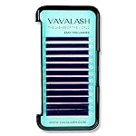VAVALASH Colored Easy Fan Eyelash Extensions 0.07 D Curl 8-15mm Mixed Tray Blue Self Fanning Lashes 2D-10D Colorful Volume lash extensionsBlue,0.07-D-8-15 Mix