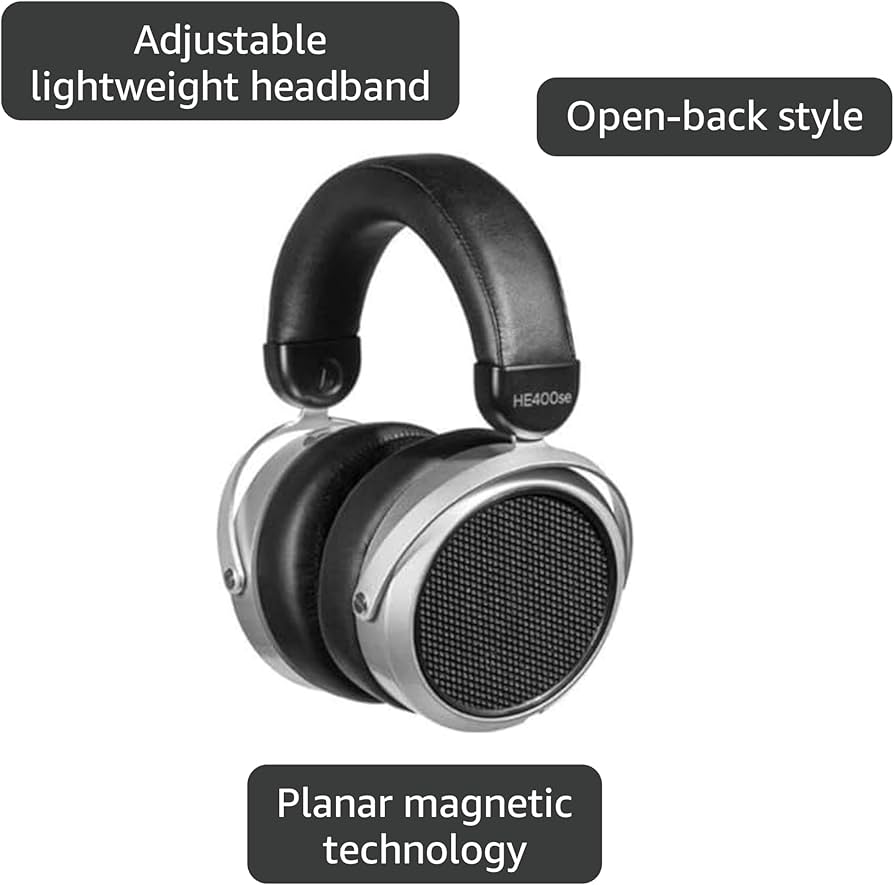 Amazon.com: HIFIMAN HE400SE Stealth Magnets Version Over-Ear Open