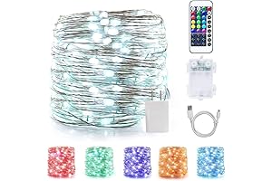 OMIKA Multi Color Fairy Lights for Indoor and Outdoor Décor