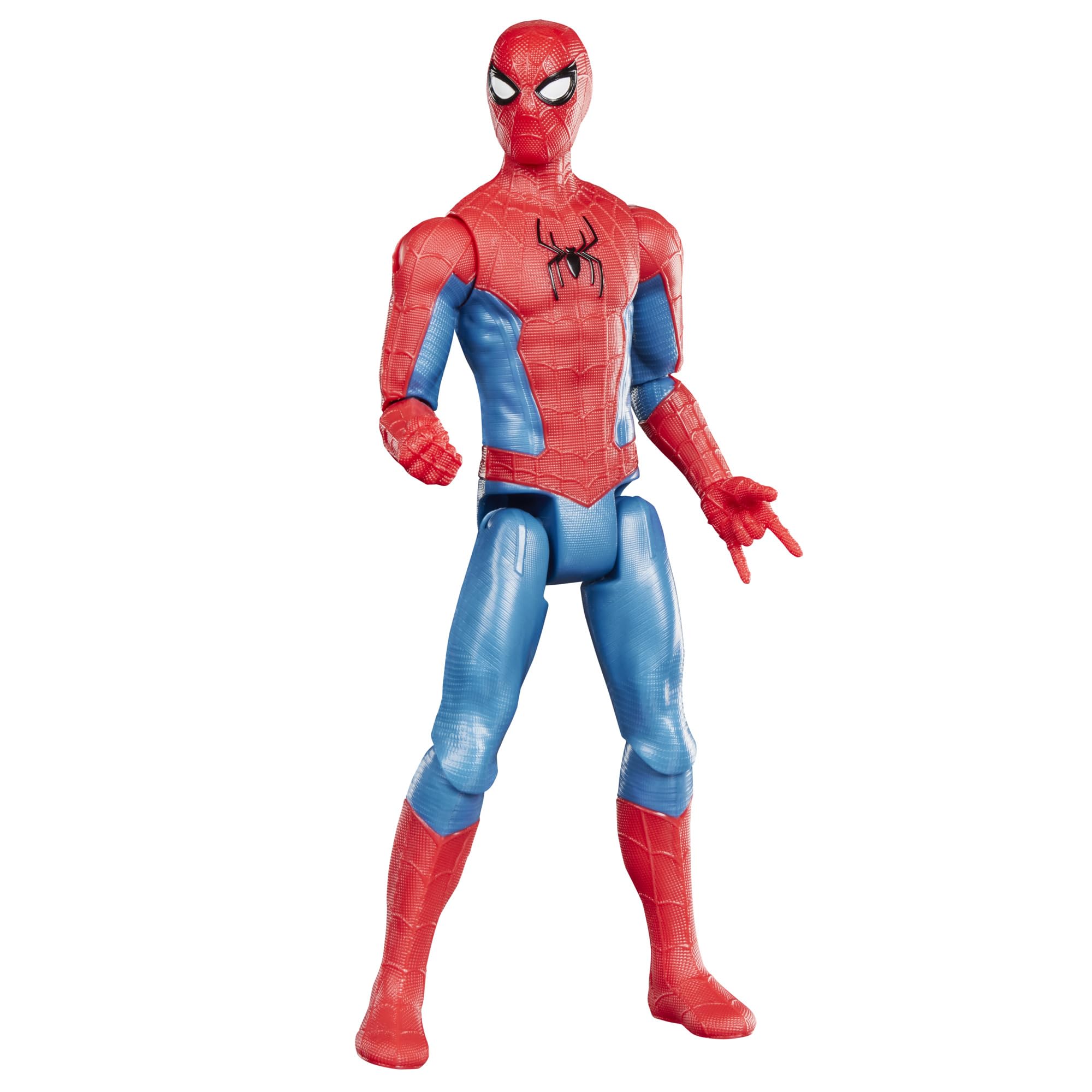Marvel Spider-Man Day, Figura de acción Titan Series de 29,2 cm, Juguetes de superhéroes para niños y niñas a Partir de 4 años