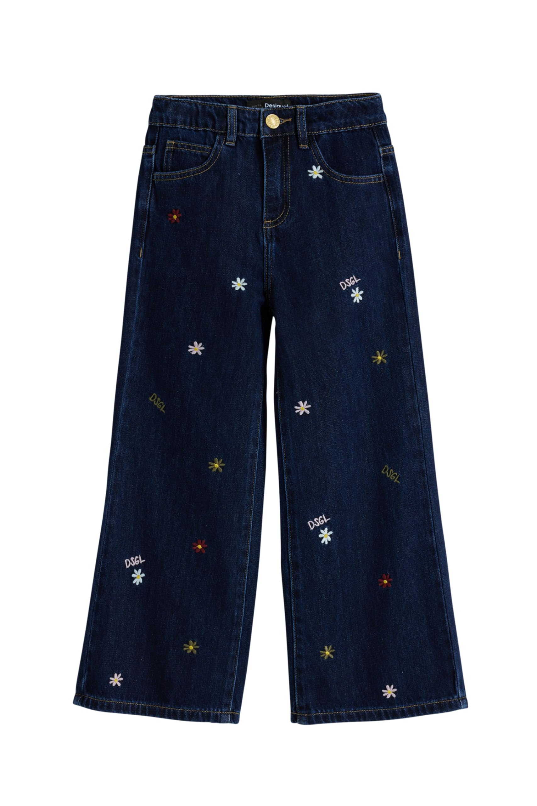 Desigual Denim_cherries - Dżins Dziewczynki