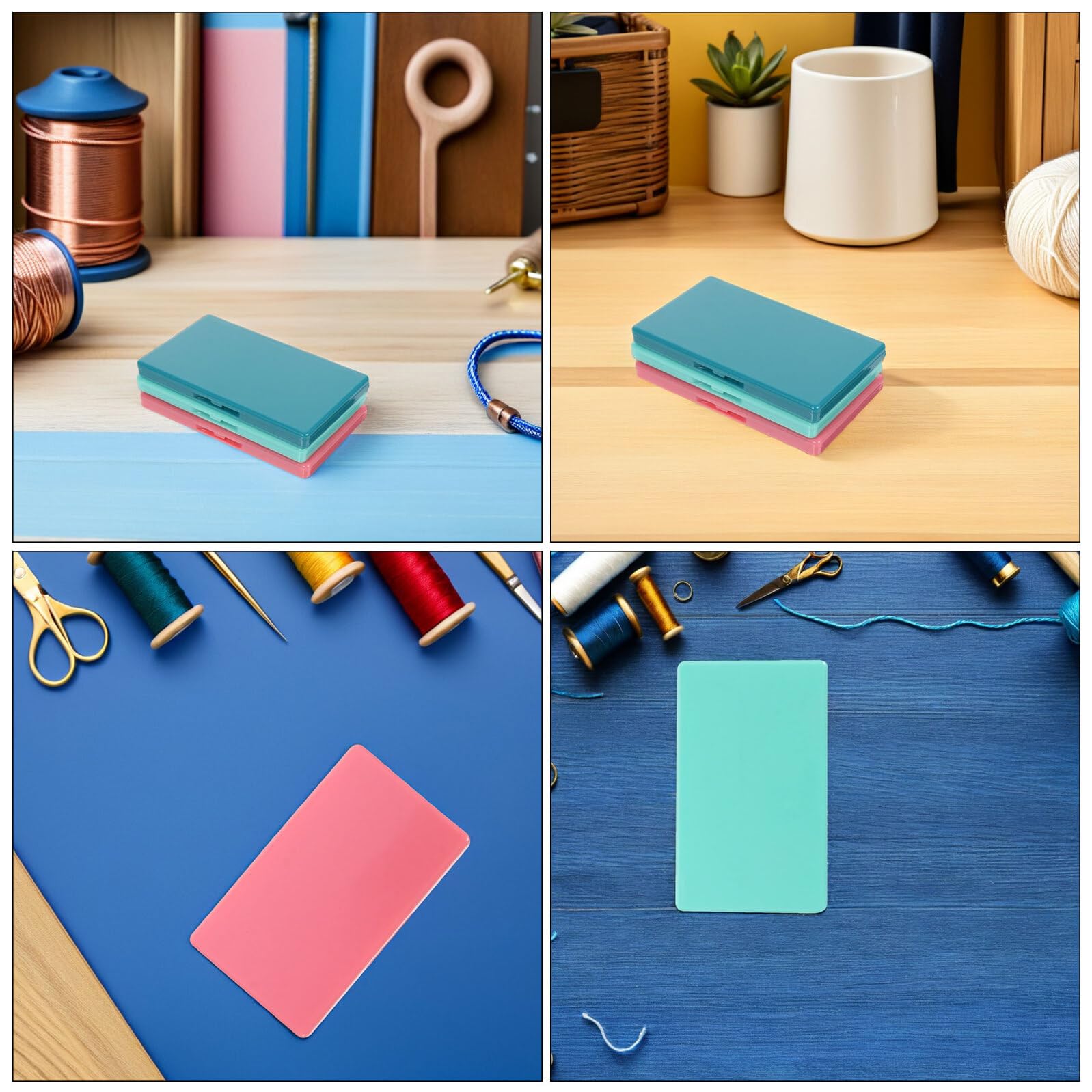 ORFOFE 6 Piezas Caja Magnética para Agujas de Costura Organizador Portátil para Bordado y Manualidades Estuche Pequeño con Absorción Magnética Segura para Agujas