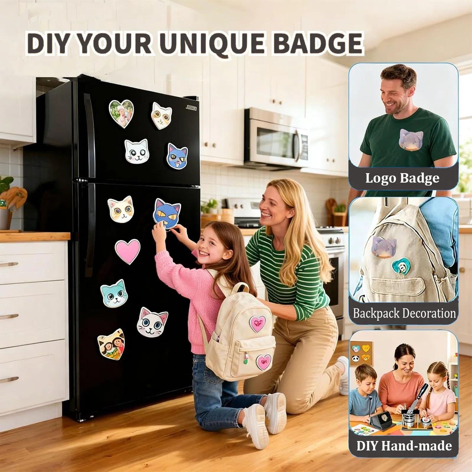 Maschine Herstellung Kühlschrankmagneten In Katzenform(Fridge Magnet Set)