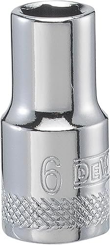 DEWALT DWMT86103OSP - Enchufe de transmisión de 6 puntos, 14 pulgadas, 0.236 in