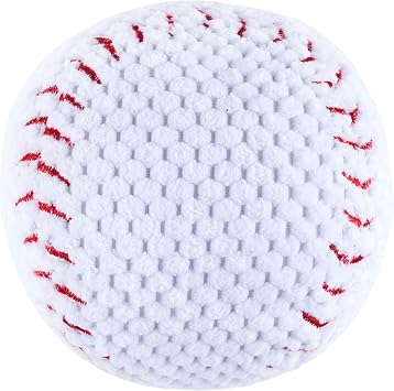 ZippyPaws SportsBallz Dog Squeaky Toys to Keep Them Busy - Baseball