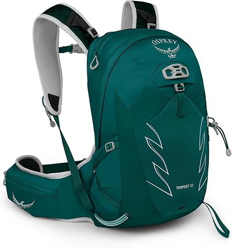 Osprey Mochila de senderismo Tempest para mujer, verde, (Jasper Green), Mochila de senderismo Tempest
