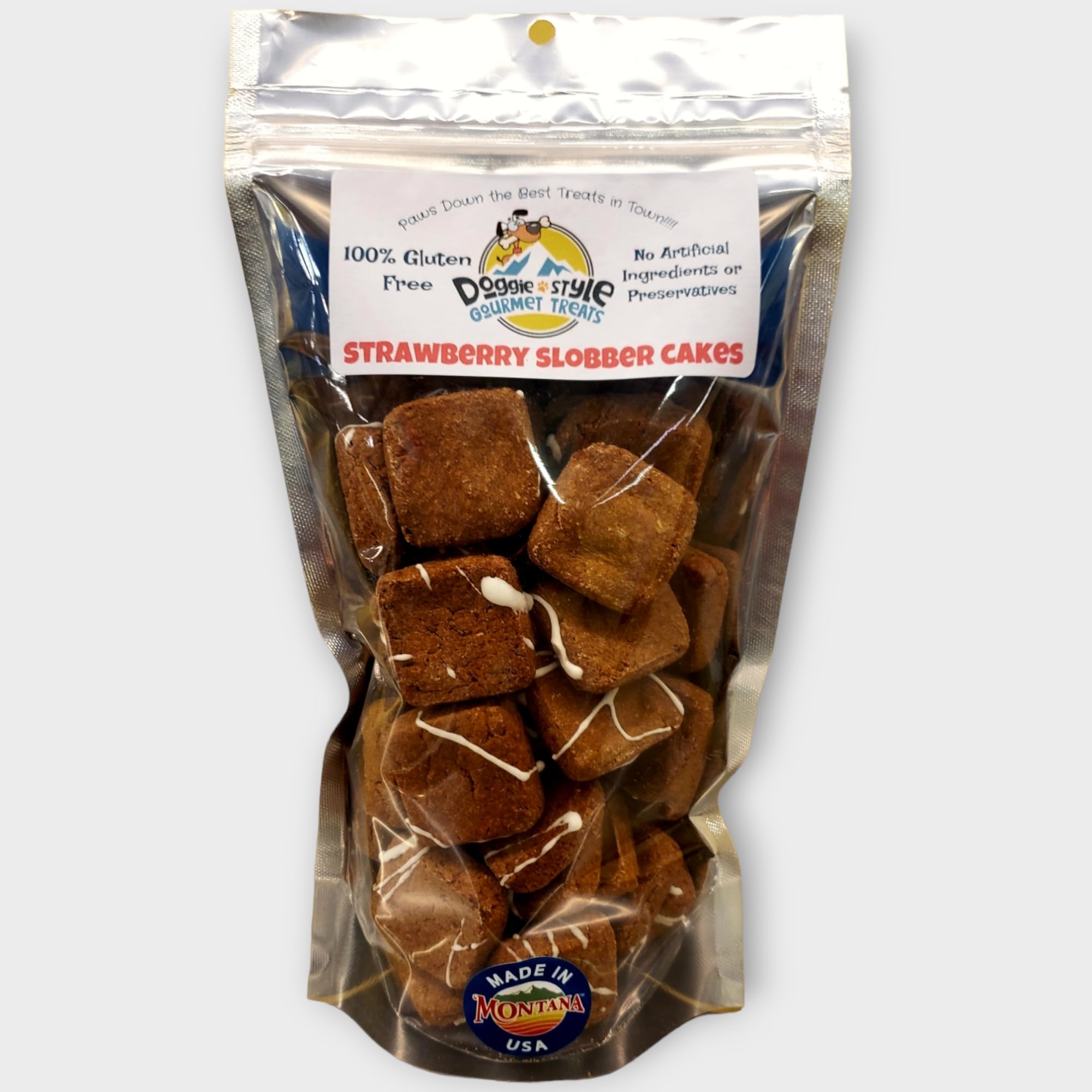 (Strawberry Slobber Cakes, 6oz