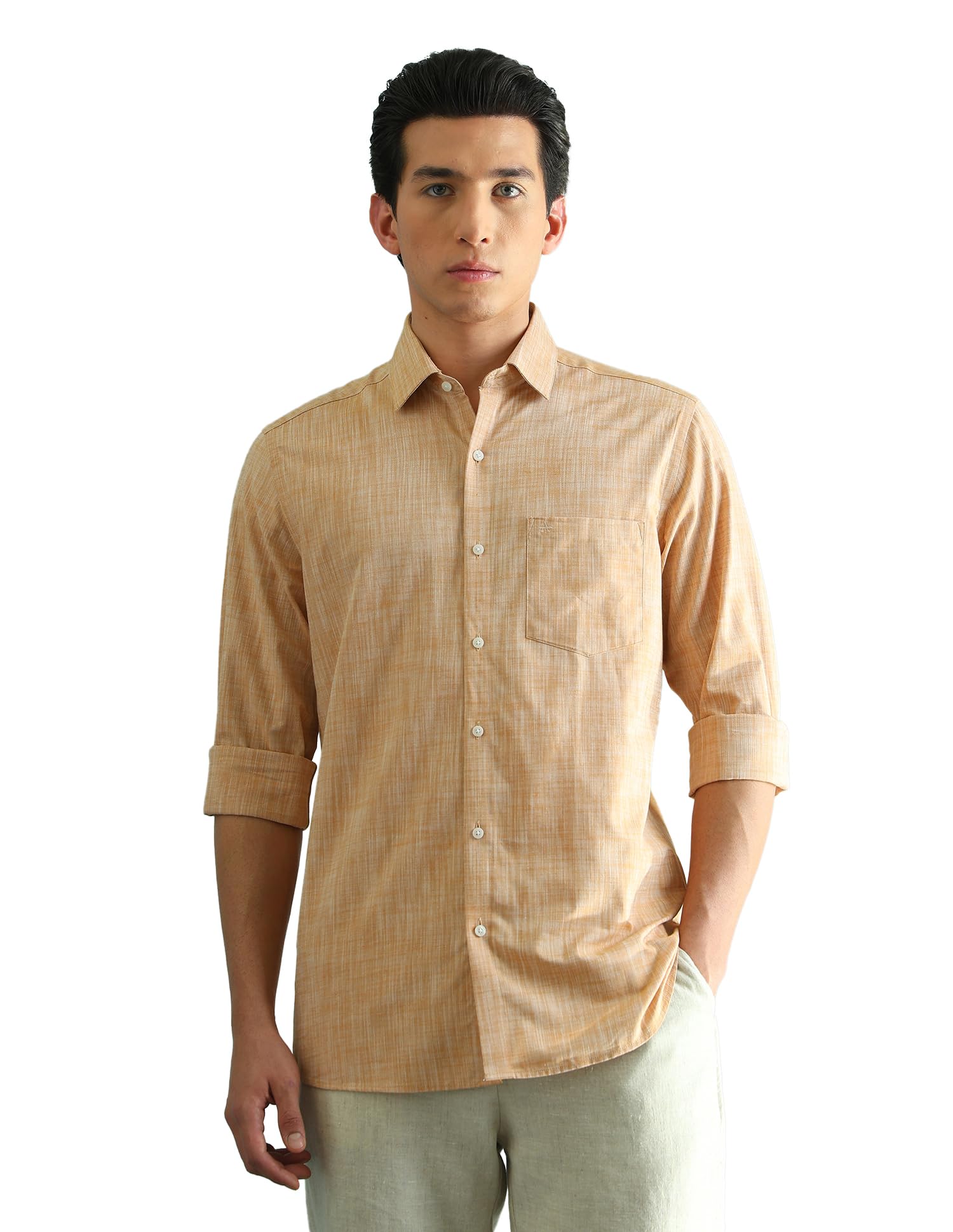 arrow Men's Slim Fit Smart Formal Shirt-picture-11