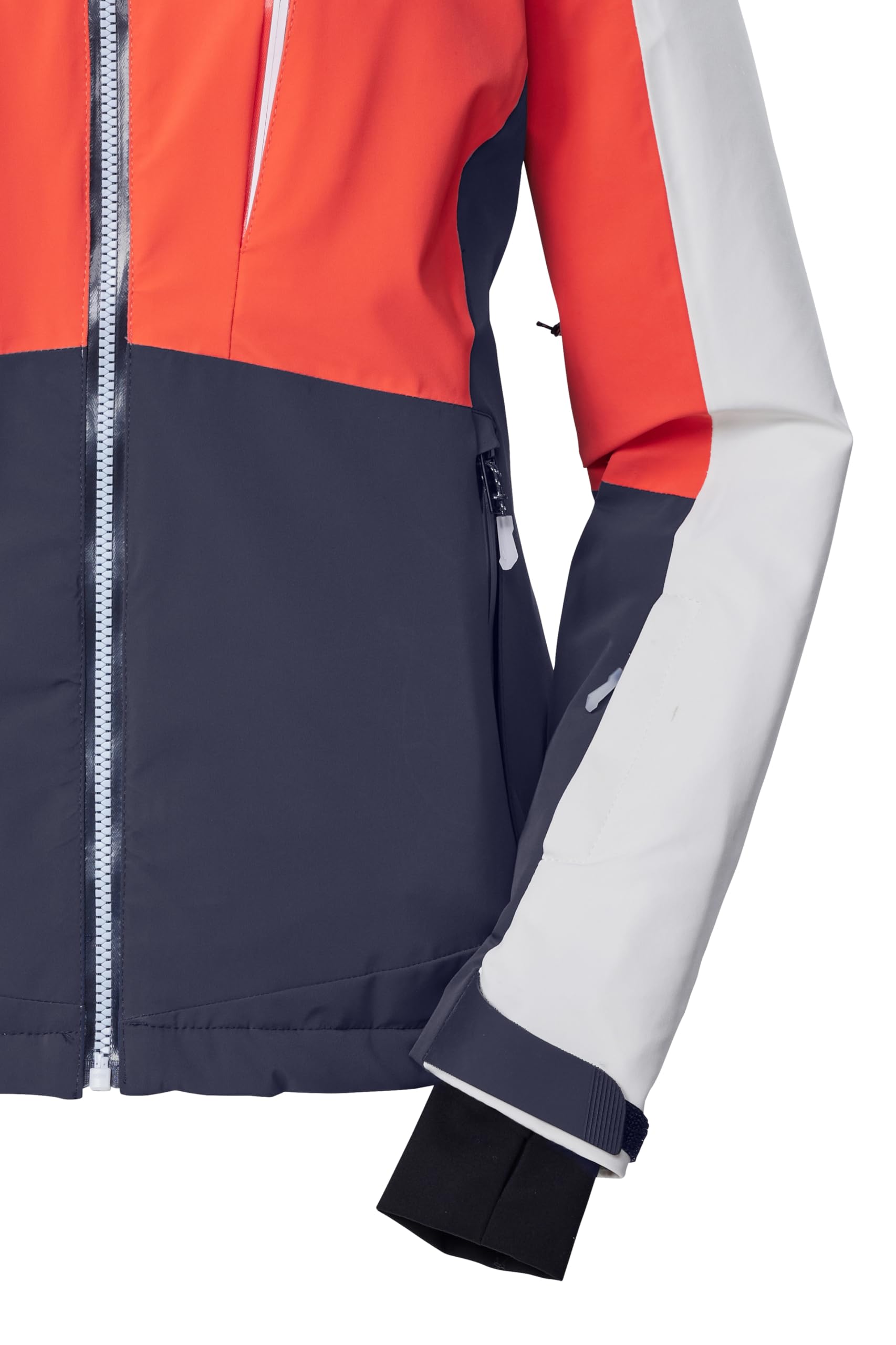 Killtec Damen Ksw 43 Wmn Ski Jckt Skijacke/Funktionsjacke mit abzippbarer Kapuze, Schneefang und Unterarmventilation (1er Pack)