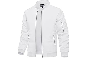 Lightweight Summer Jacket for Men - Durable and Breathable Bomber Jacket