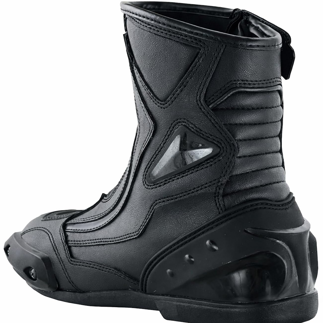 BI ESSE -Bottes De Moto En Cuir,Chaussure De Moto Imperméable,Respirant,Bottes D'hiver Route