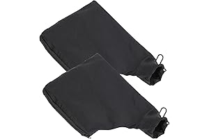 Circular Saw Dust Collector - 2-Piece Table Saw Miter Saw Dust Bag with Adjustable Stand