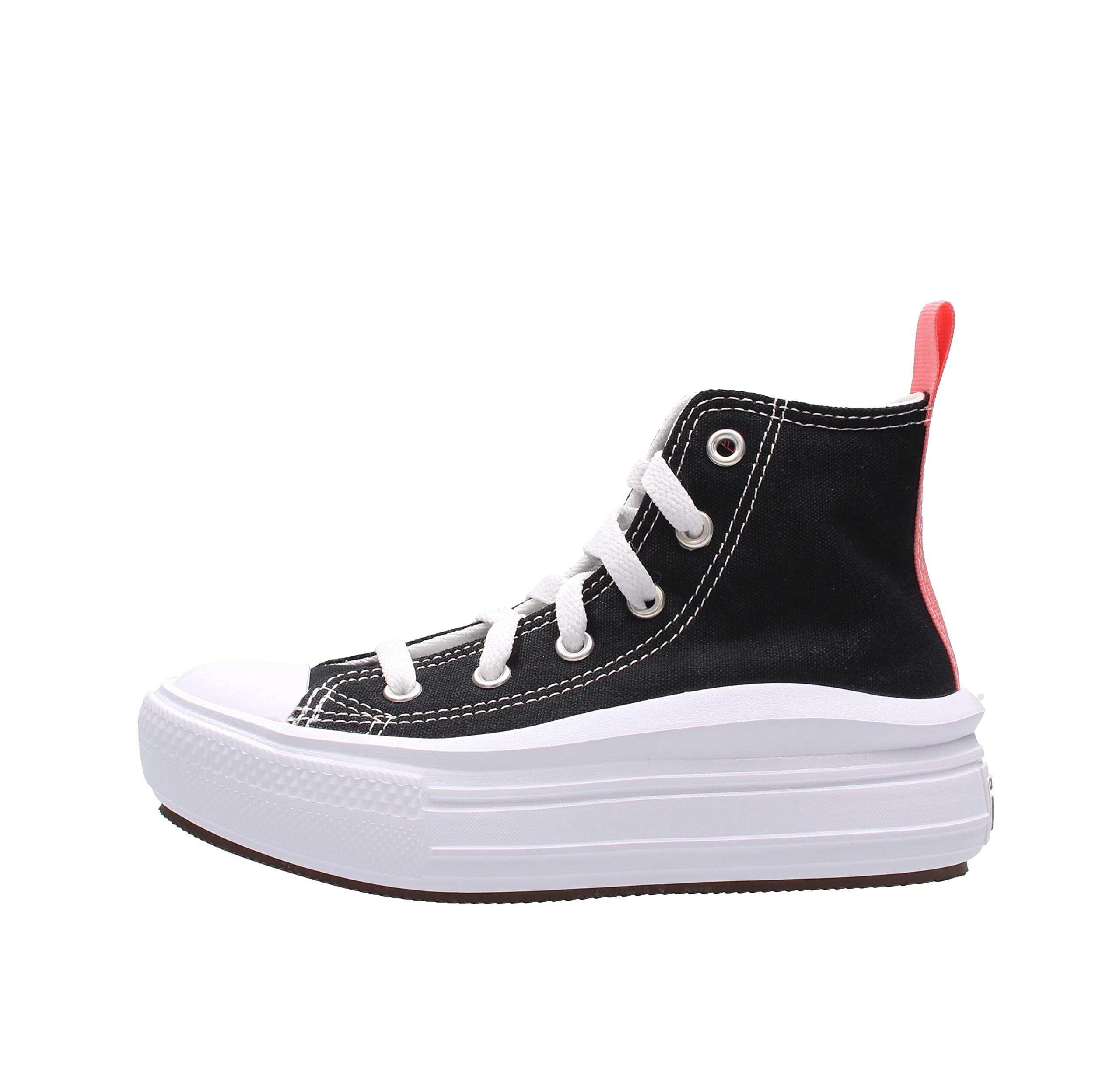 Converse  Kids Black ' Chuck Taylor All Star Mov Canvas High-Top Trainers in Size C13.5, Sports Direct