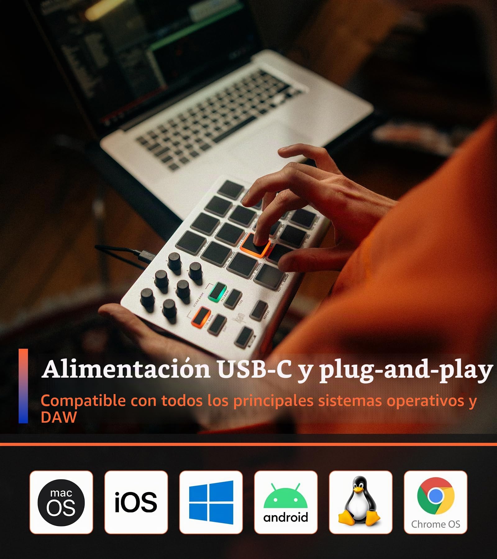 ESI Xjam | USB MIDI Performance Controller