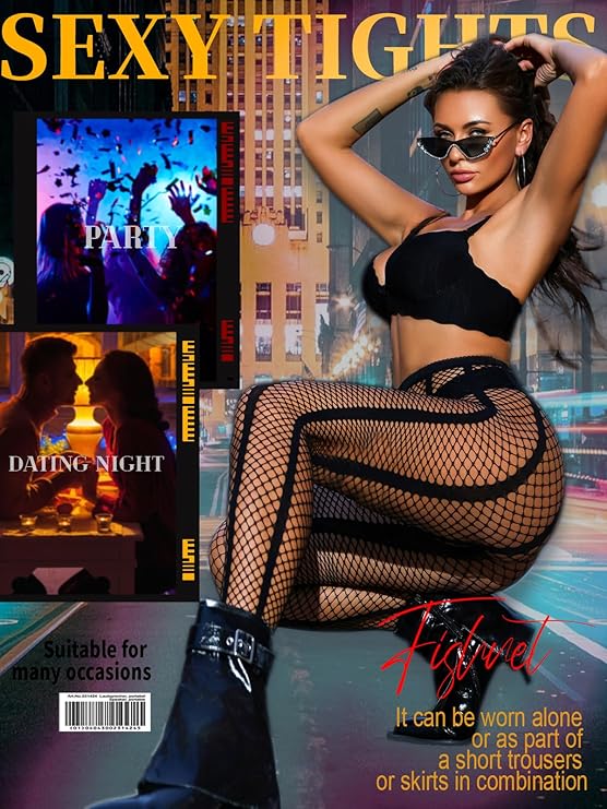 Buitifo Women Sexy Fishnet Tights Halloween
