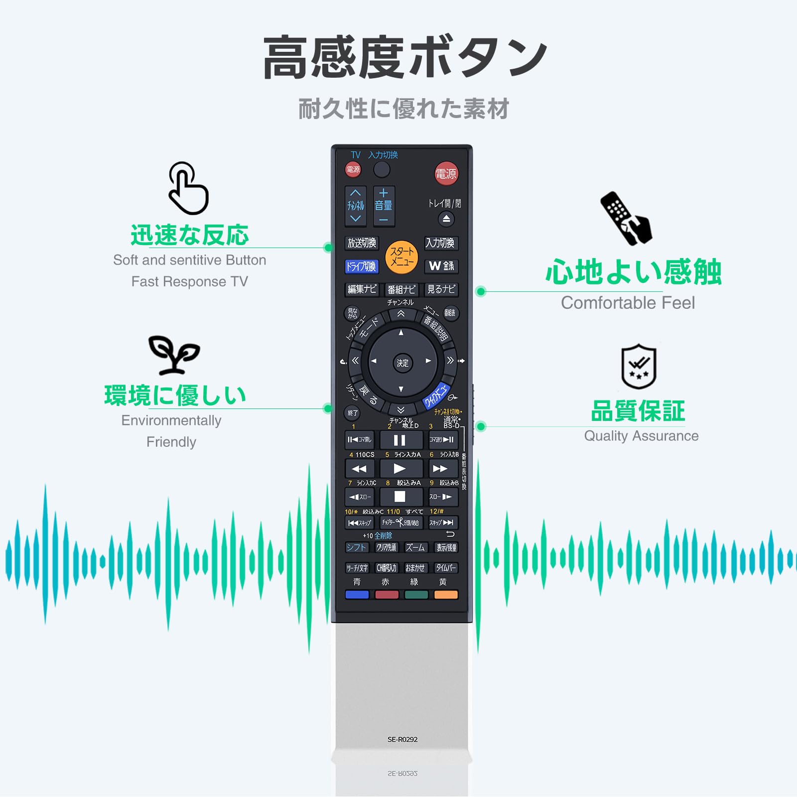Amazon.co.jp: レコーダーリモコン SE-R0292 for TOSHIBA 東芝
