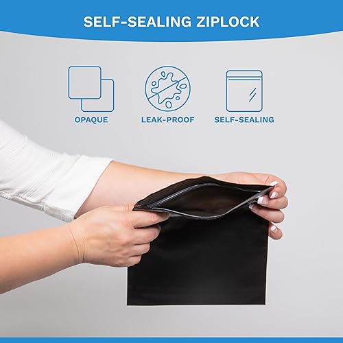 Miniatura 5 de Bolsa desechable para ostomía de 8 x 8 pulgadas (60 unidades en una bolsa)