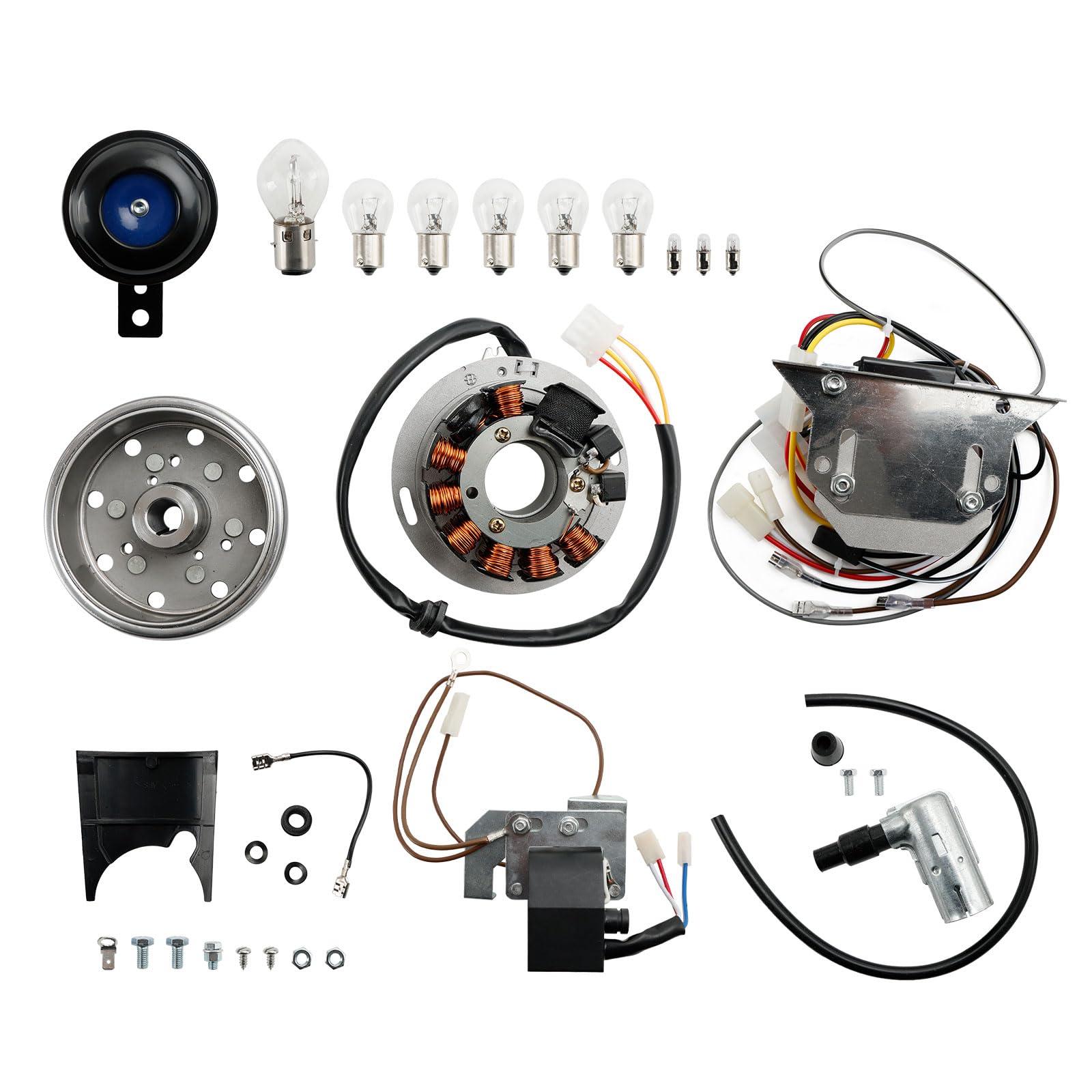 Topteng für Vape Zündanlage Umrüstsatz 12V Zündung Ersatzteile Kit, fit für  Simson S50 75-79 (M53/2), S51 Enduro (M531, M541, M542), S53 Enduro (M543),  S70 Enduro (M741), S83 Enduro : Amazon.de: Auto &