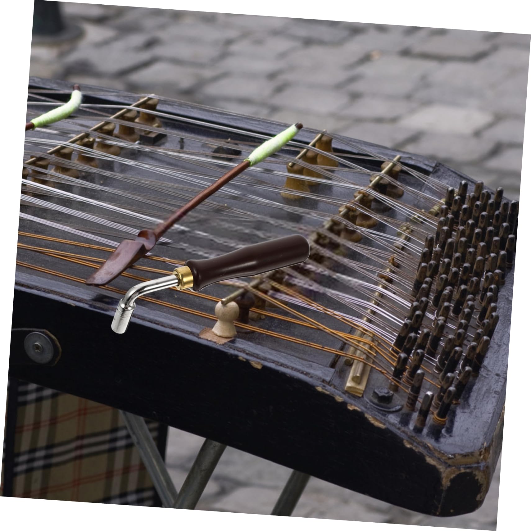 Levemolo 2pcs Wrench Dulcimer Tuner Tone Tuning Tool Accessory Practical and Reliable for Strings