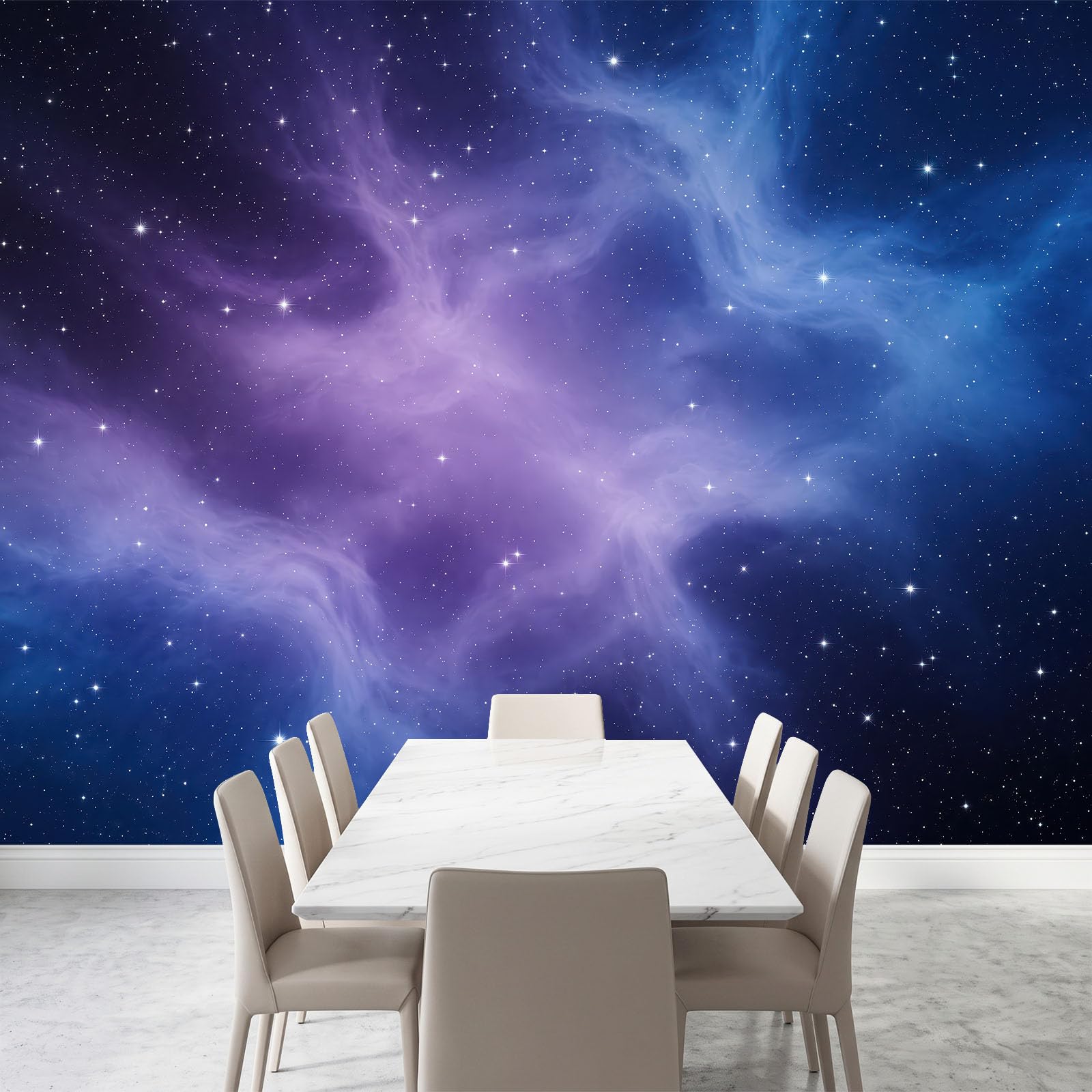 Mura Papier peint intissé Motif univers astronomique