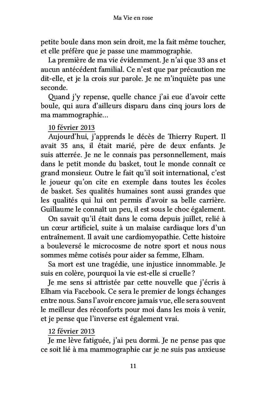 Ma Vie en rose: Journal d'une cancéreuse devenue malade du coeur