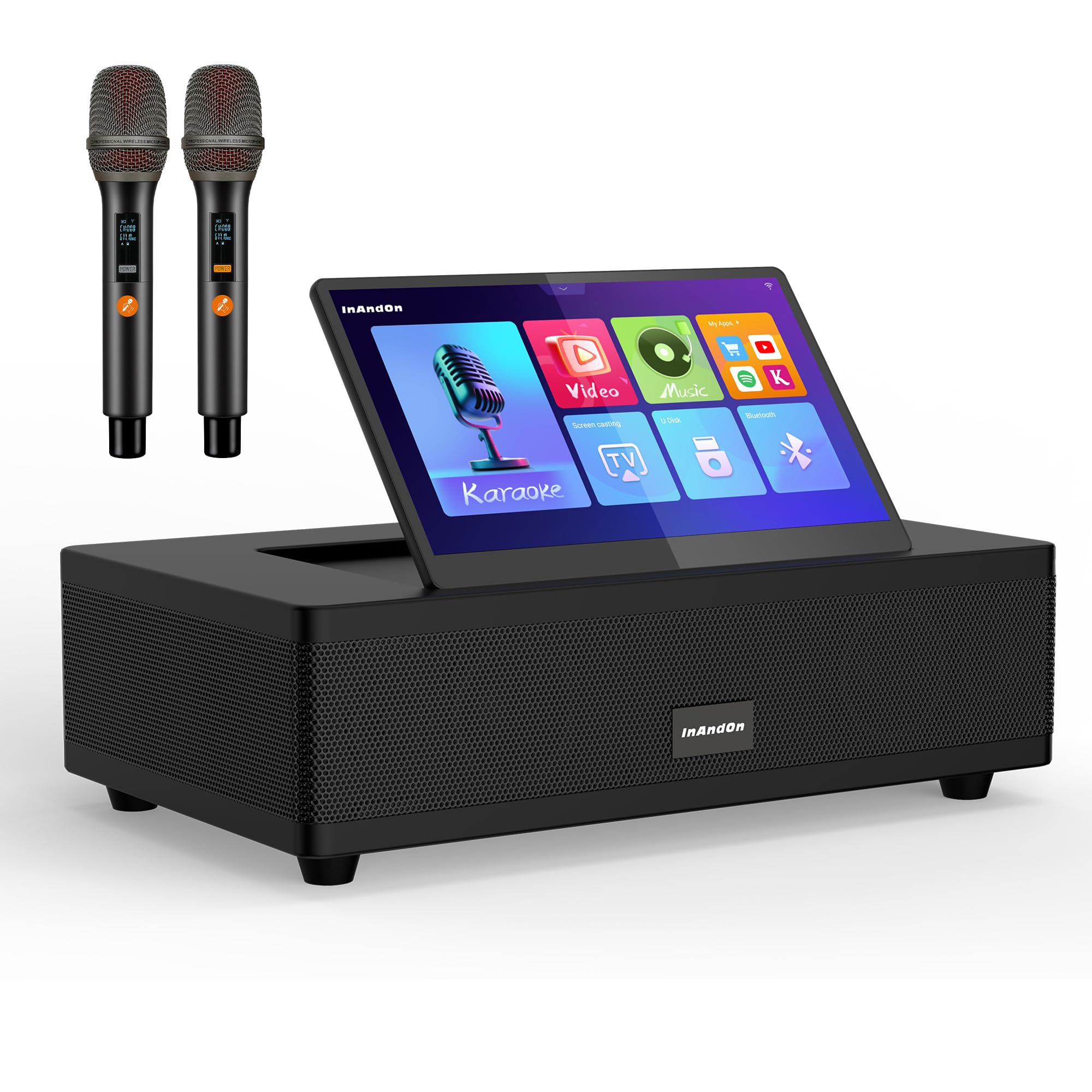Photo 1 of InAndOn Karaoke Machine with 12.2" Touchscreen
