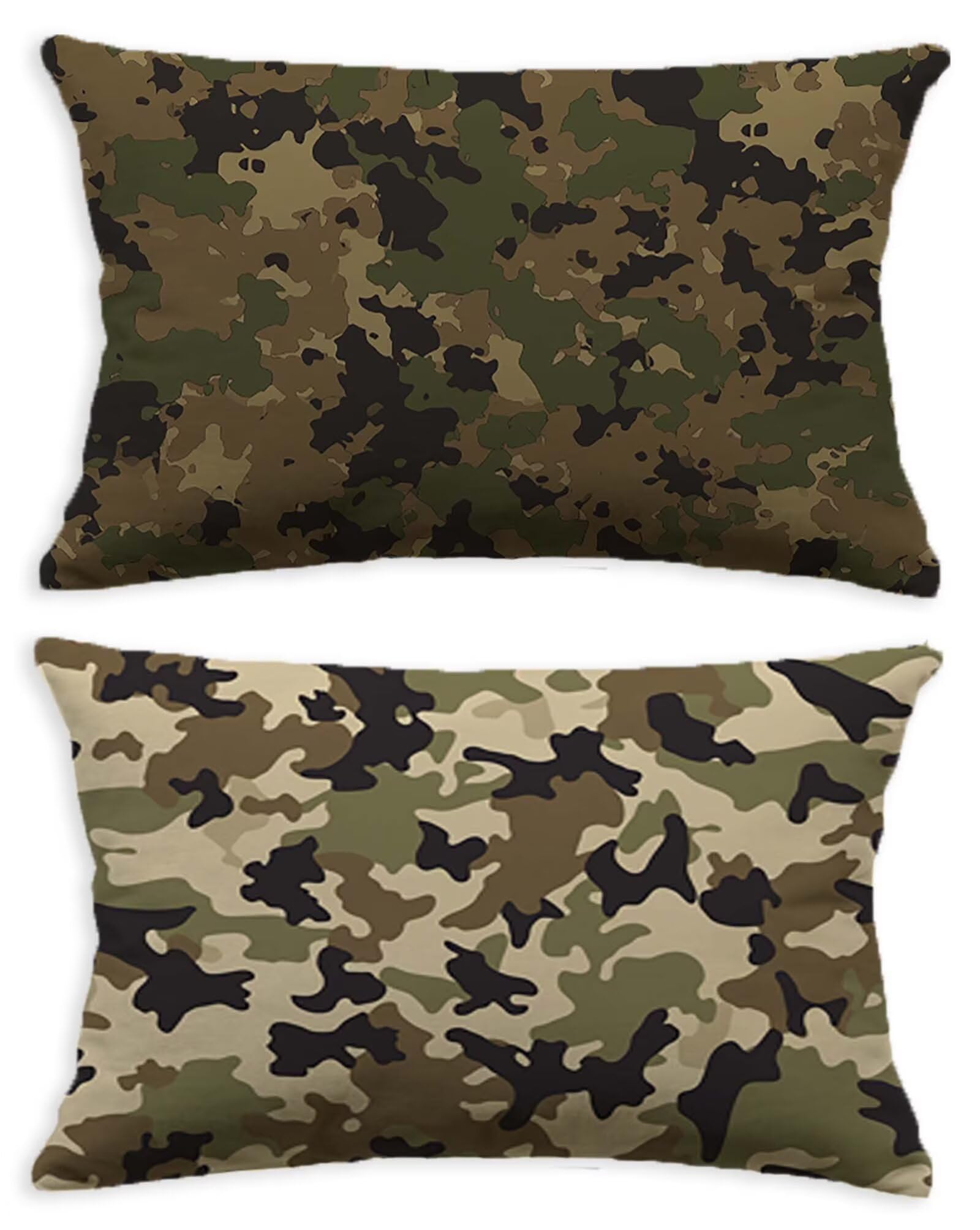 Protege oreiller 80x100 vert lot de 2 pour protéger les grands coussins