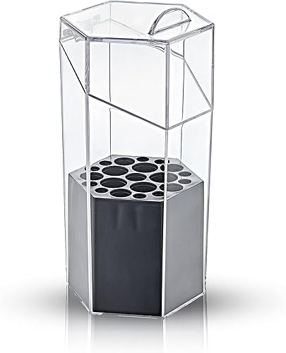 Miniatura 2 de Boxup - Organizador de brochas de maquillaje, soporte para lápiz labial y accesorios de escritorio para el cuidado de la piel, lindos organizadores