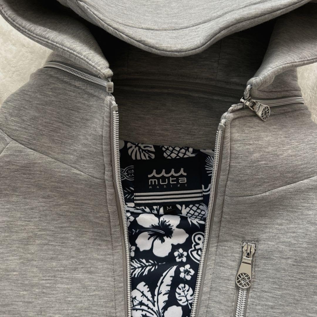 MUTA MARINE ジップアップパーカーM