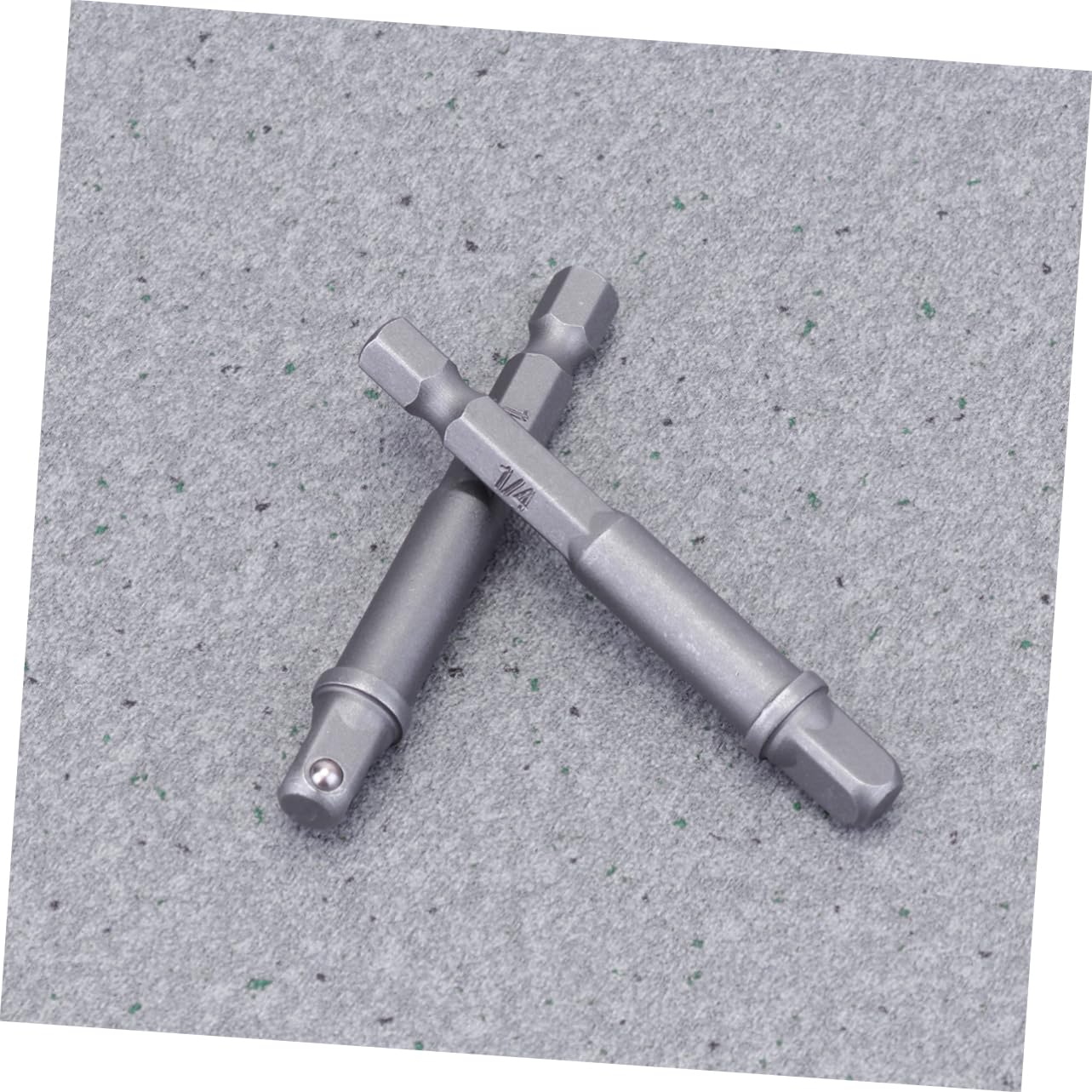Uonlytech 15 Set Barra Di Estensione Della Presa Bussole Esagonali Cacciavite Elettrico Presa Esagonale Biella Presa Biella A Manicotto Barra Di Estensione Della Manica Silver 5 Pezzi * 15