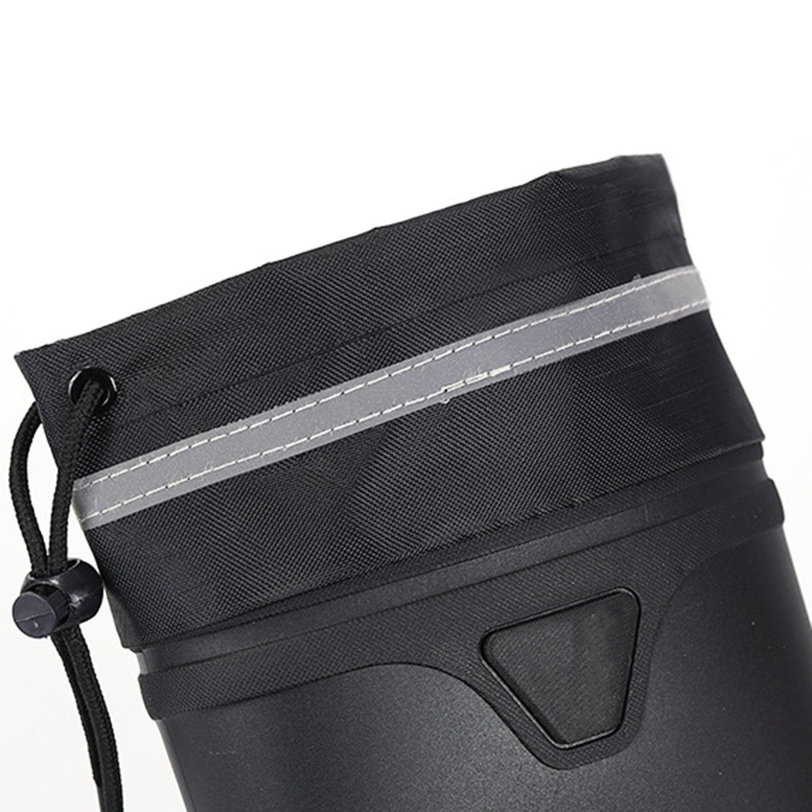 Genérico Botas Agua Hombre - Botas Lluvia Caña Alta Reflectantes Antideslizantes Hombre Viaje Construcción Senderismo Calzado Acuático Goma Impermeable