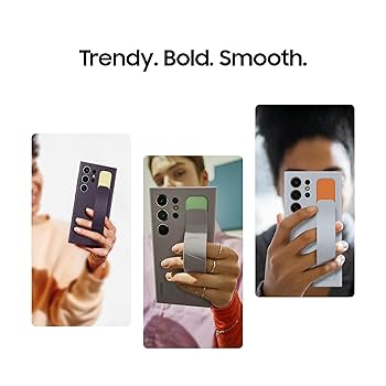 その他 Galaxy S24 Ultra Standing G | EEGJP 1687 Galaxy S24 Ultra Standing Grip Case, Dark Violet Mobile