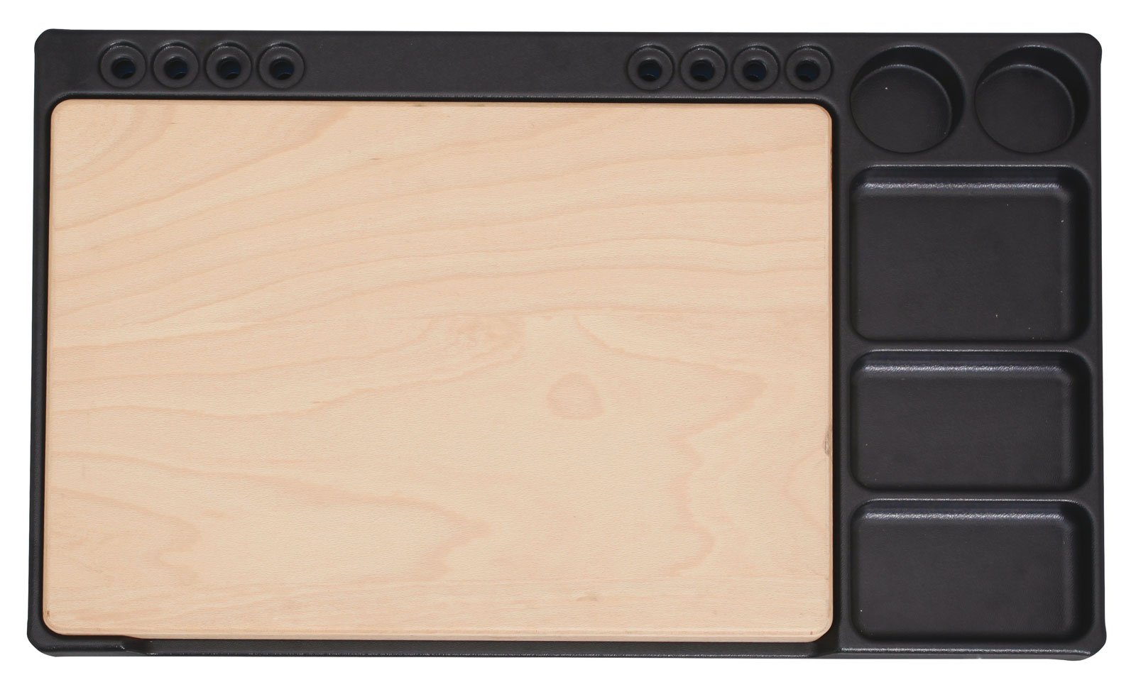 Planche de bois massif 56x41 cm pour un plan de travail design