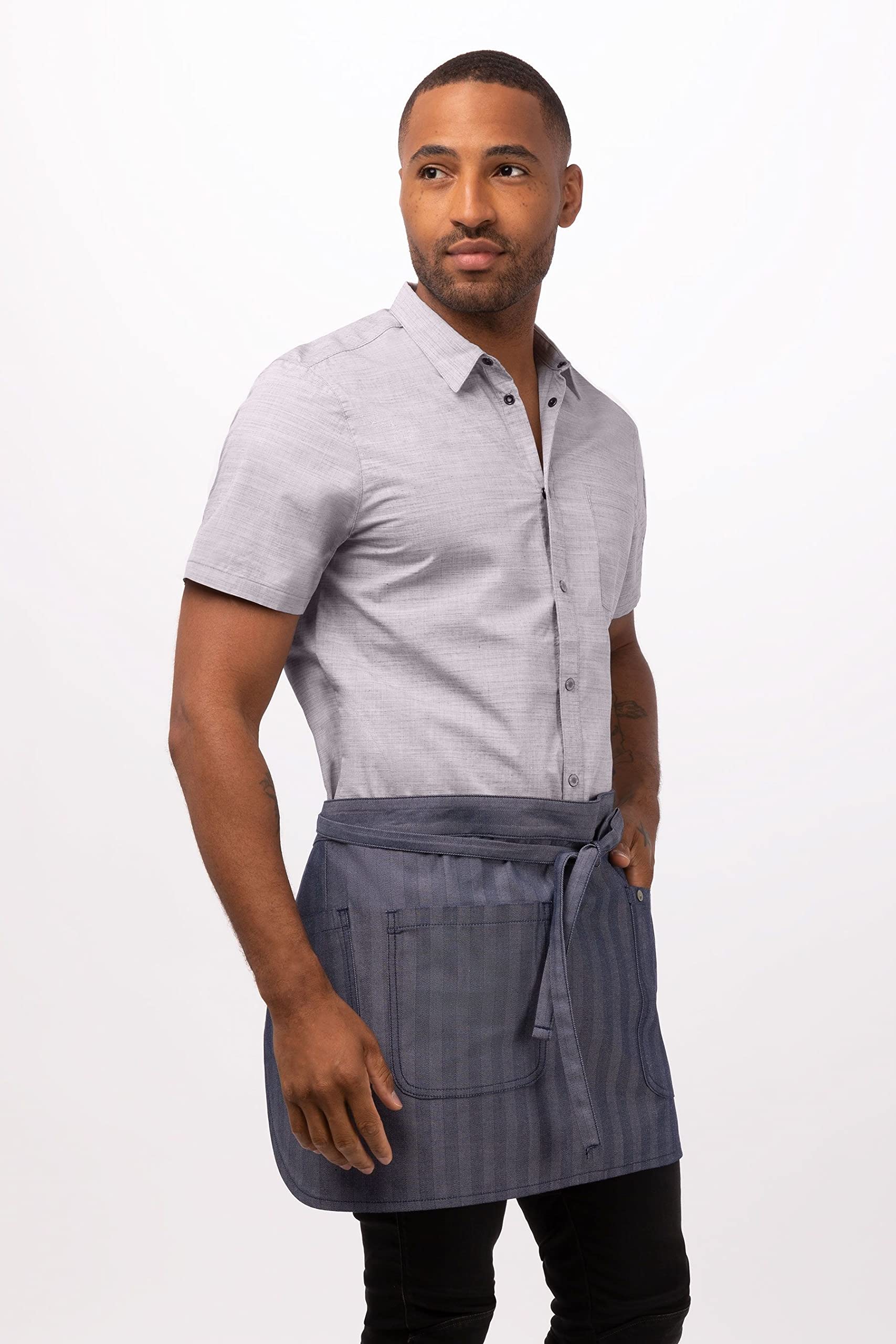 Chef Works Seattle Half Bistro Apron Delantales Unisex adulto (Pack de 1)