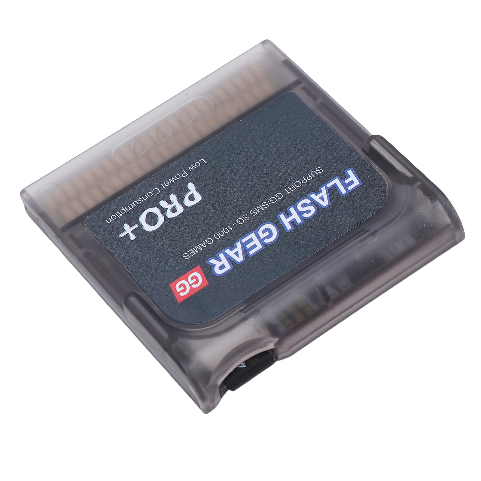 Annadue Cartucho de Juego Flash 600 en 1 para Consola GG Game Gear, Tarjeta de Memoria Flash para Videojuegos con Memoria Integrada de 4GB