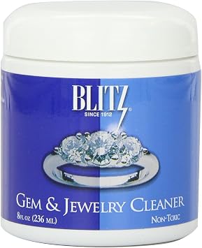 Jewelry Cleaner with Pouch 8 Oz Jar