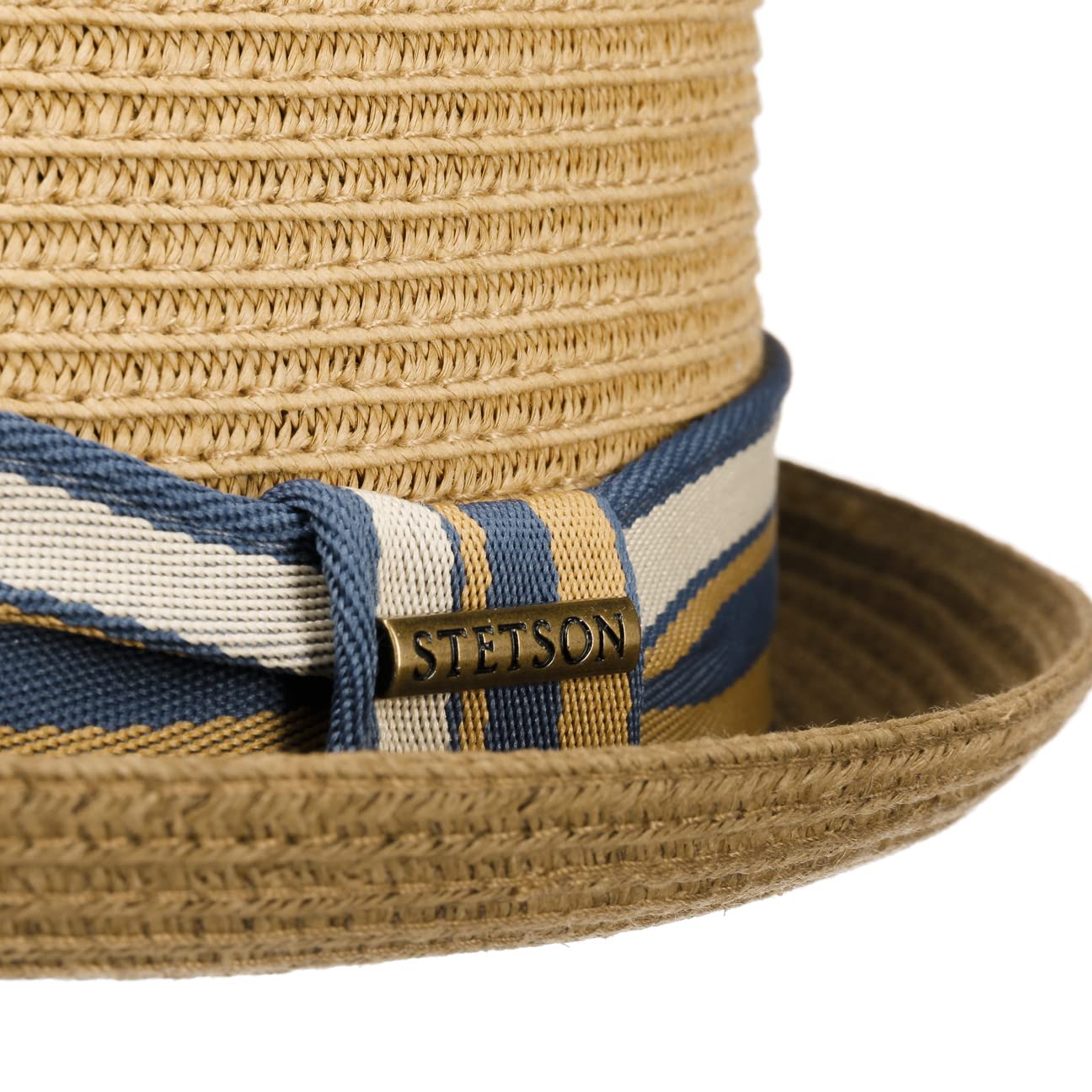 STETSON Licano kapelusz pork pie slomkowy ochrona UV Unisex Wiosna Lato