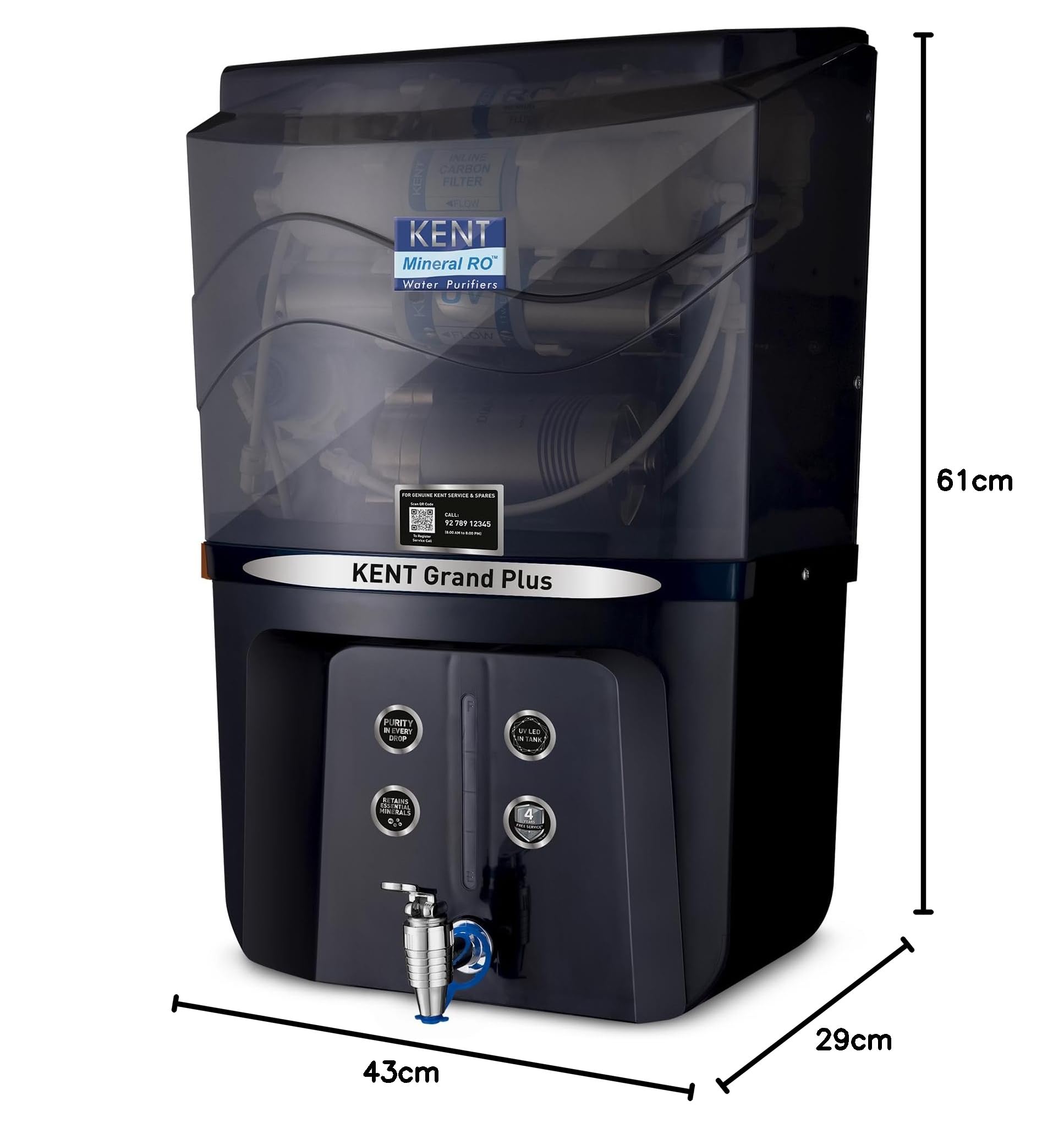 KENT Grand Plus RO Water Purifier - Pure Water! -7