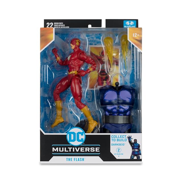 Foto 8 de 8 de McFarlane Toys - DC Multiverse The Flash (Justice League Task Force) Figura Build-A de 7 Pulgadas