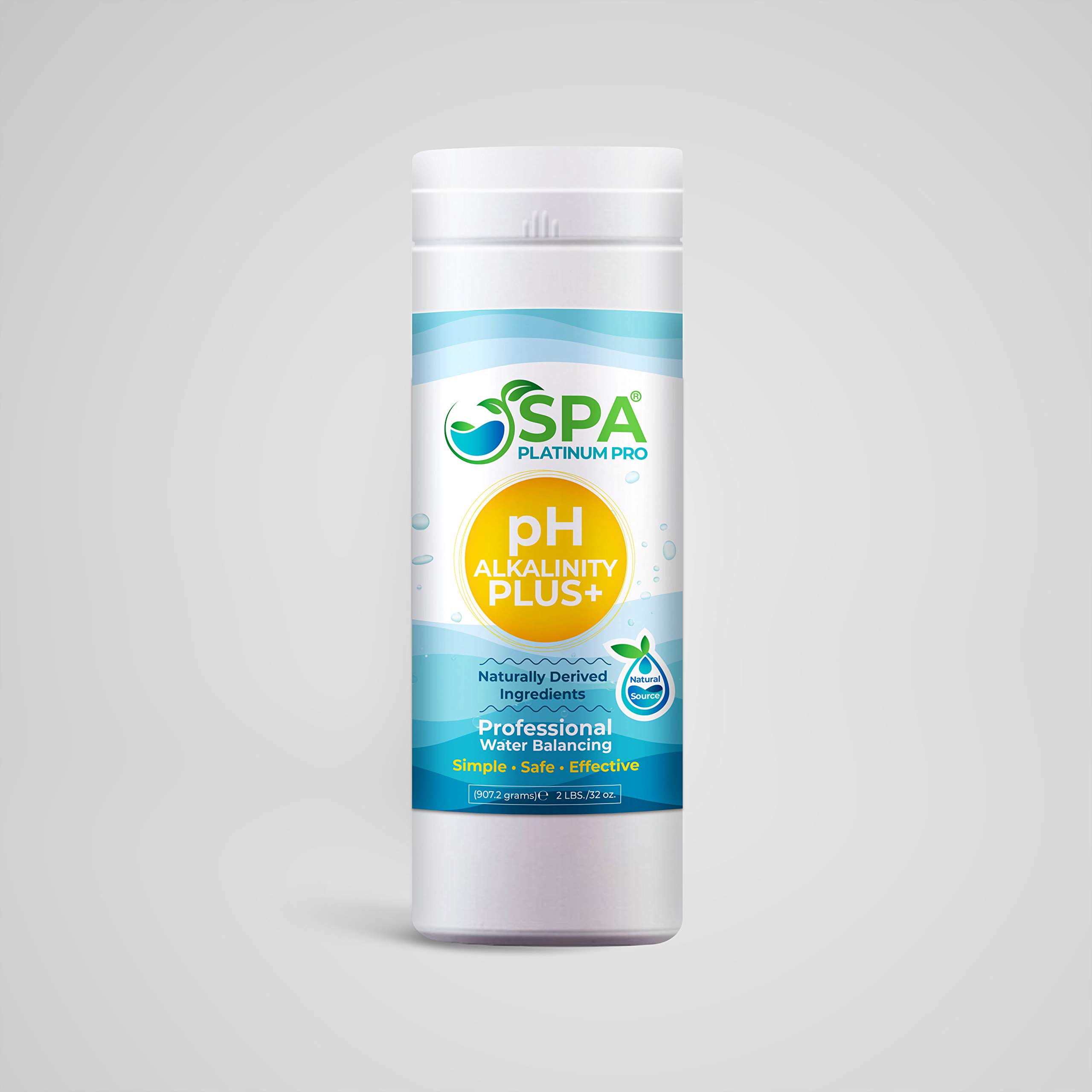 Spa Platinum ProAlkalinity Increaser for Hot Tub, Increase Alkalinity in Hot Tub with This Fast-Dissolving Granular Alkalinity Up Treatment, Our Alkalinity Increaser Safe for All Spa Types. 2 LB