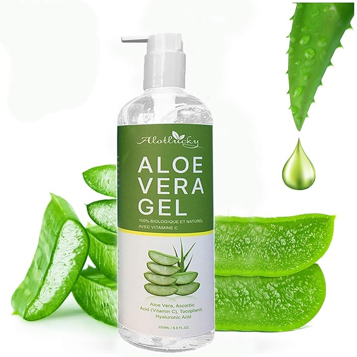 Buy Alotlucky Aloe Vera Gel, Aloe Vera Moisturizing Gel, Aloe Gel Best