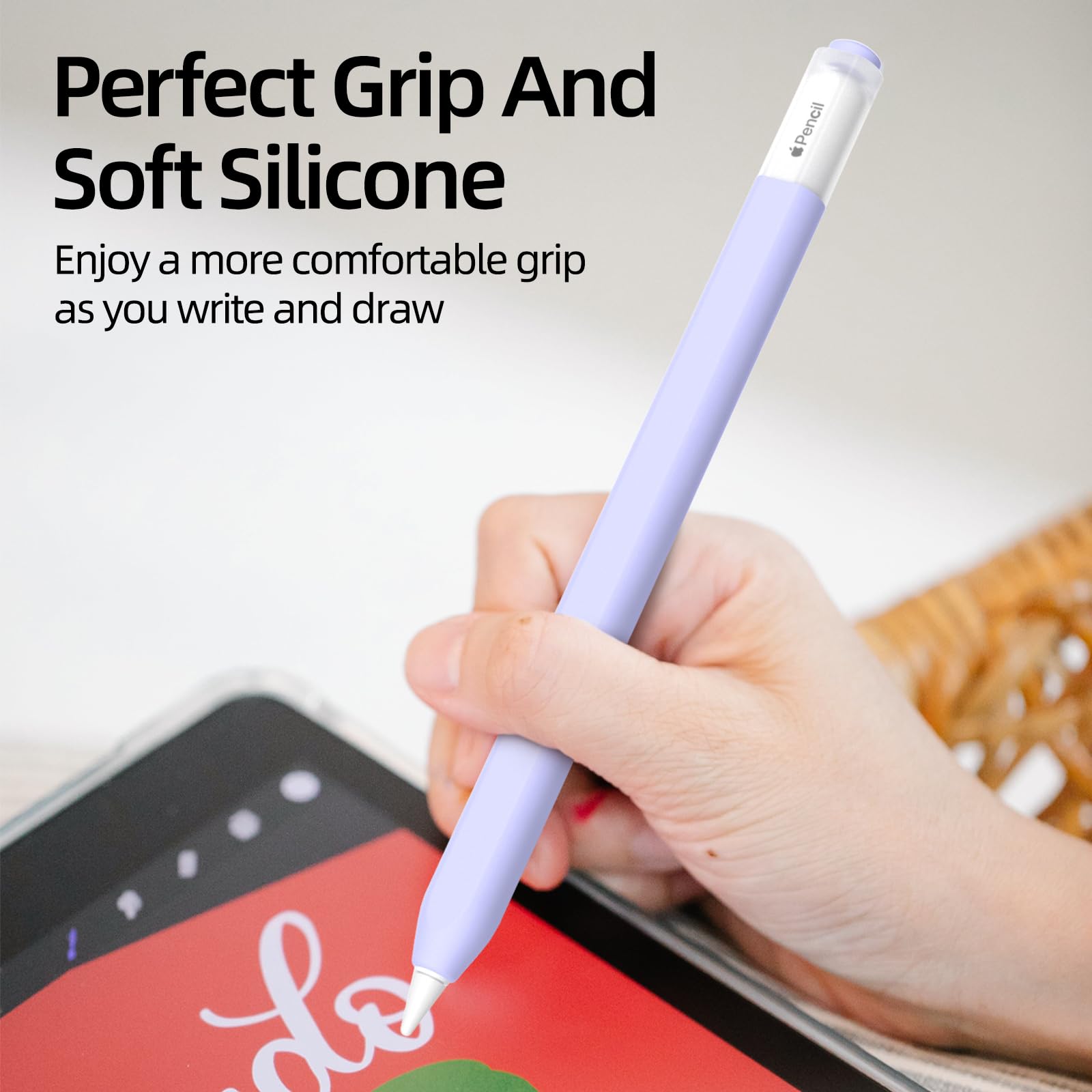 Amazon.co.jp: JOOSKO Apple Pencil(USB-C)用ペンシルケース、シリコン