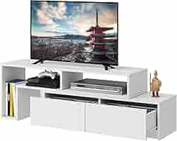 Amazon｜WLIVE テレビ台 テレビボード ローボード 伸縮 角度自由