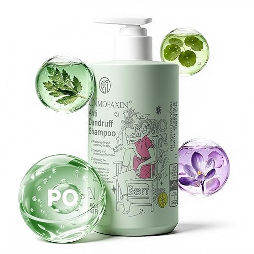 Anti Dandruff Shampoo - Scalp Deep Cleansing, Excess Sebum Care, Natural Ingredients - For Women & Men, Soothes Itchy, Dry Scalp, 16.8 fl.oz